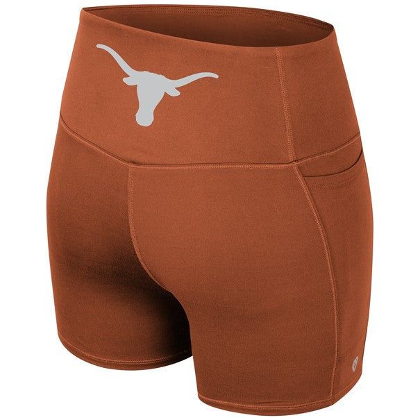 Texas Longhorn Ladies Colosseum Sorority Row Bike Shorts