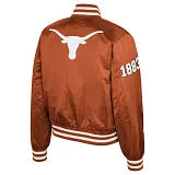 Texas Longhorn Colosseum Ladies Satin Baguettes Bomber