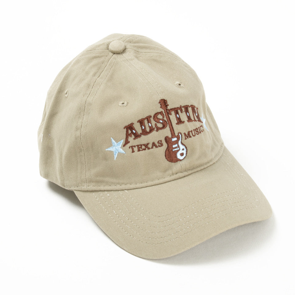 Austin Texas Guitar Music Cap (3145CPKH)