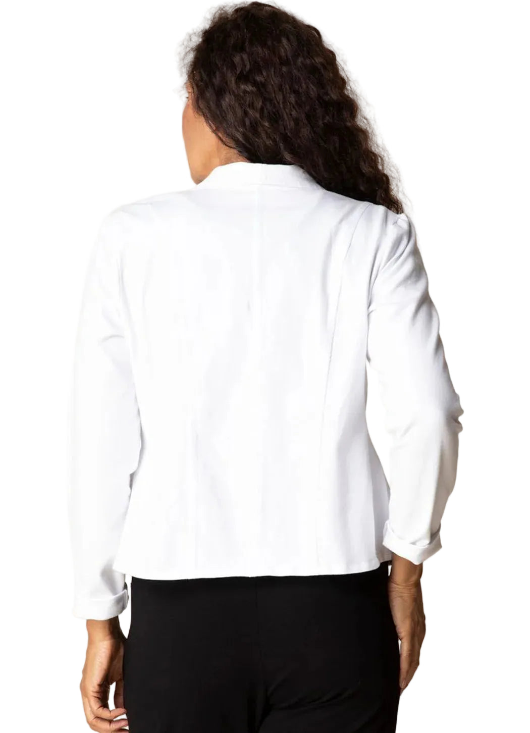 Habitat Stonewash Cotton Knit South Side Jacket  (31521)(White)