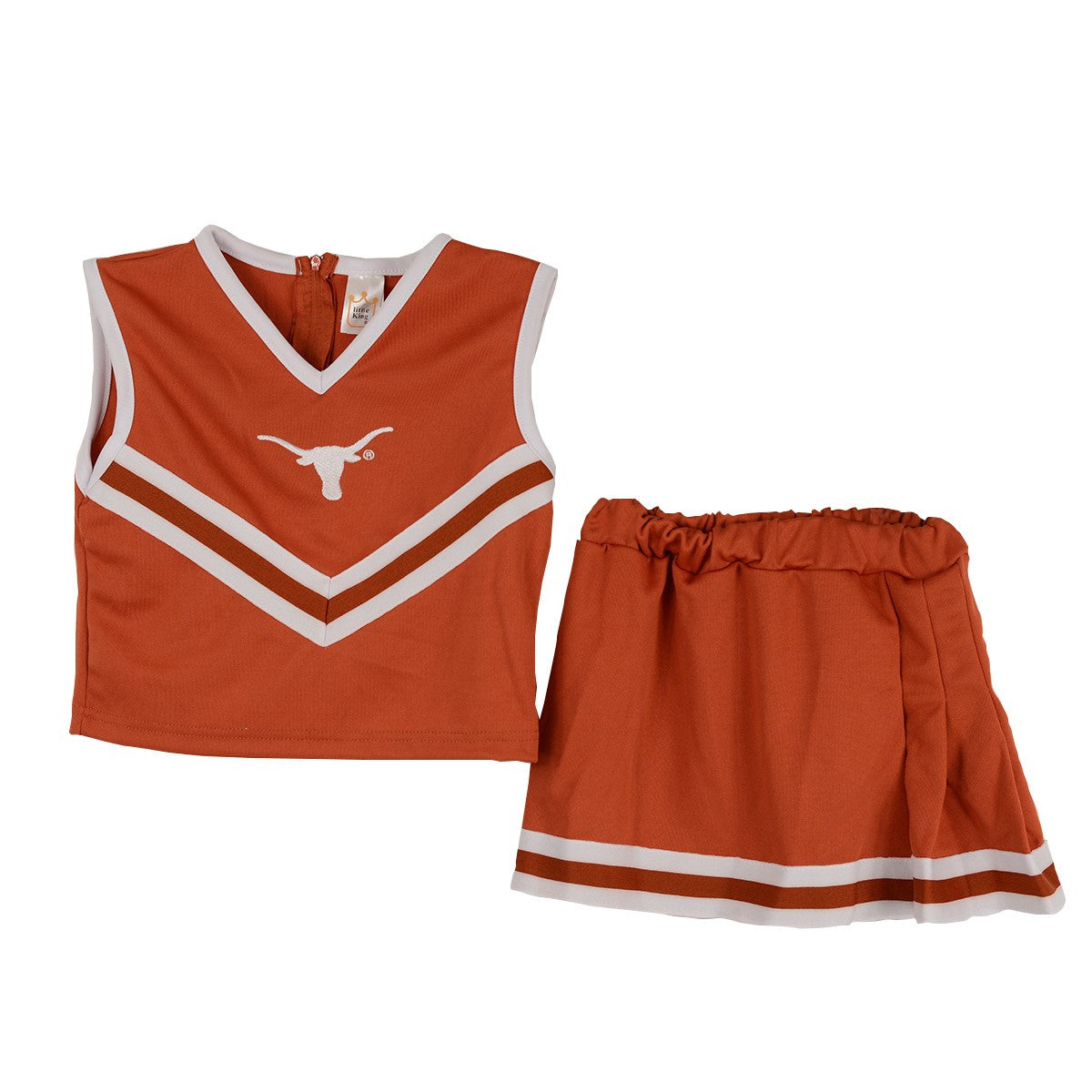 Texas Longhorn Youth Two Piece Cheer Uniform (316TX01-YOUTH)