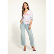 FDJ French Dressing Ink Paper Print Wrap Top
