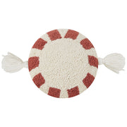Peking Handicraft Nom Nom Candy with Tassels Hook Pillow