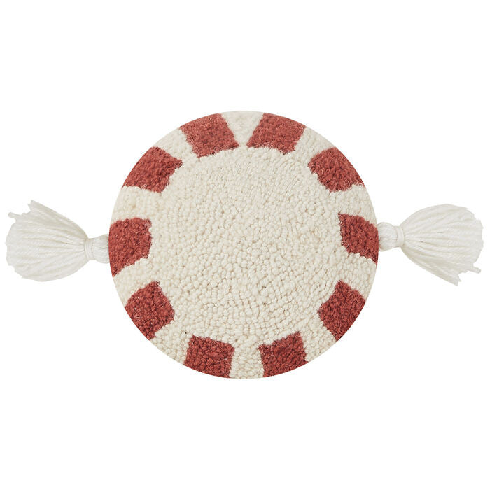 Peking Handicraft Nom Nom Candy with Tassels Hook Pillow