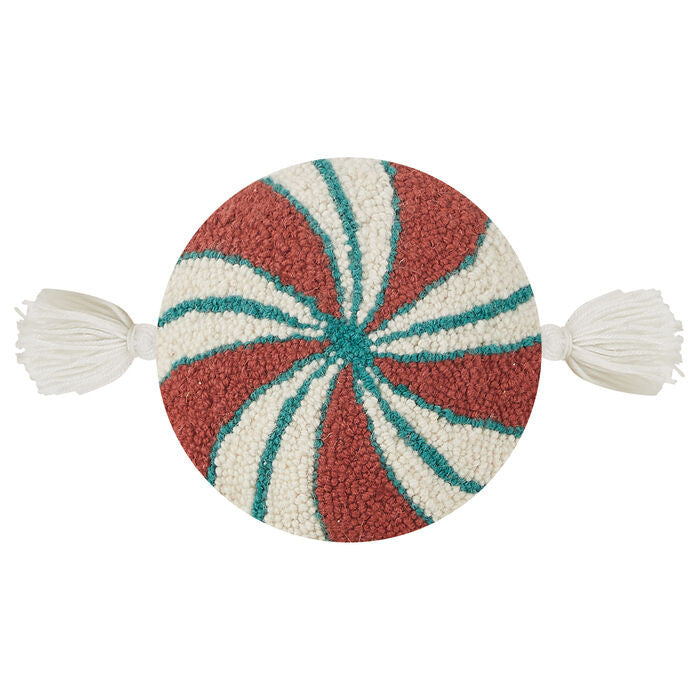 Peking Handicraft Yummy Candy with Tassels Hook Pillow
