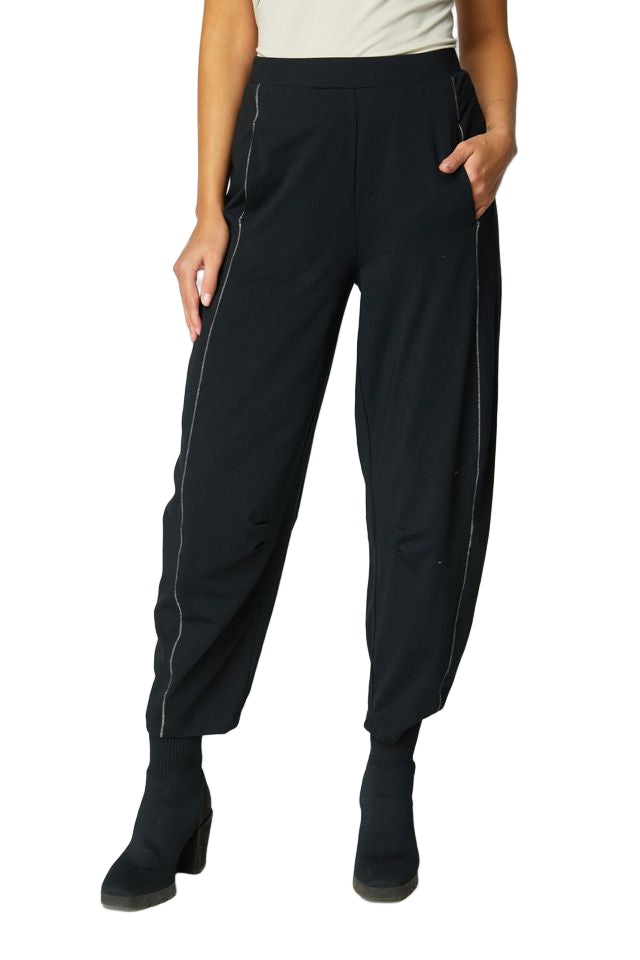 Olivia by Habitat Essential Layers Barrel Pant (BLK)(320283)