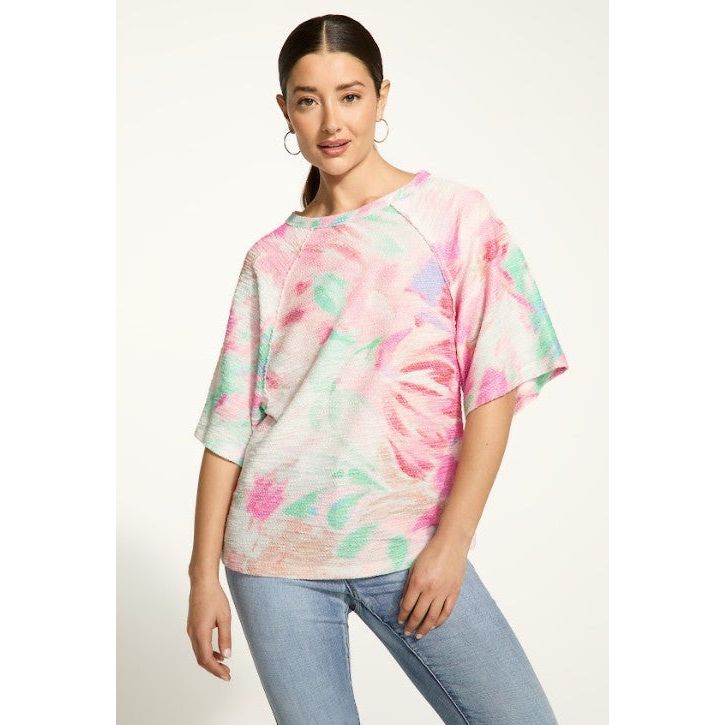 FDJ French Dressing Patrizia Print Top (PNK)