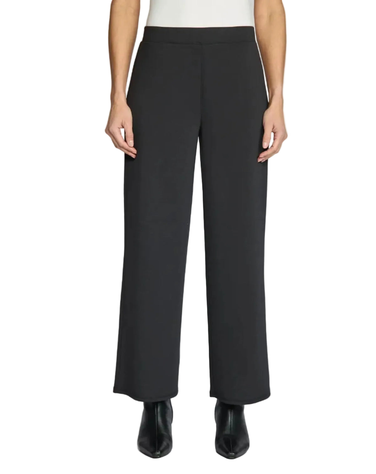 Olivia by Habitat Feather Lux Knit Solid Trek Pant (330264) (Black)