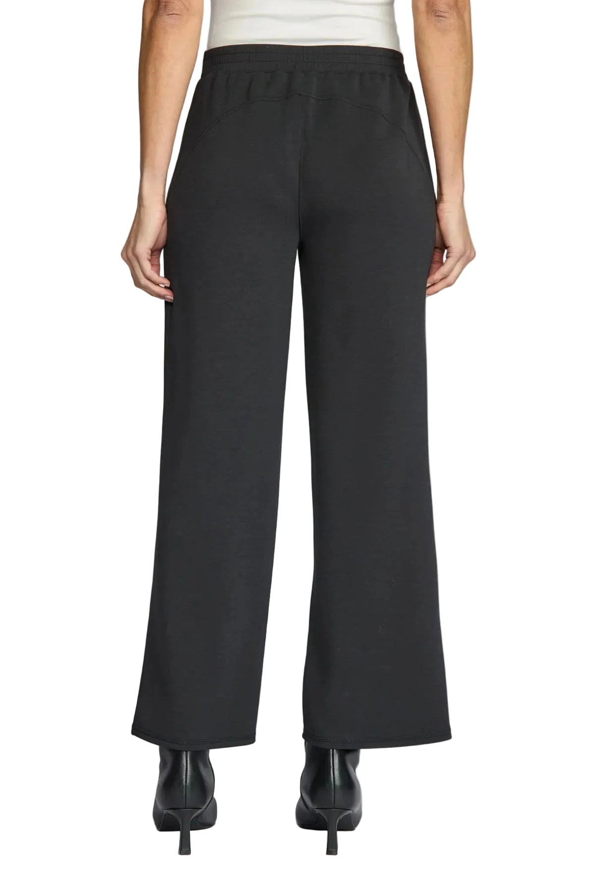 Olivia by Habitat Feather Lux Knit Solid Trek Pant (330264) (Black)