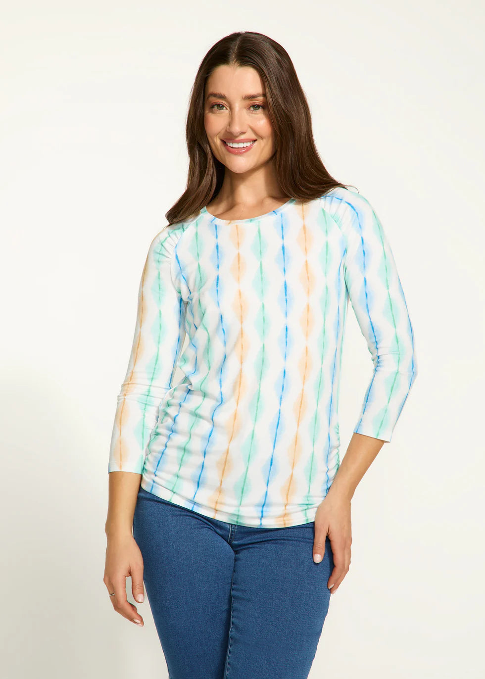 FDJ French Dressing Wave Scoop Neck Top (2 Colors)