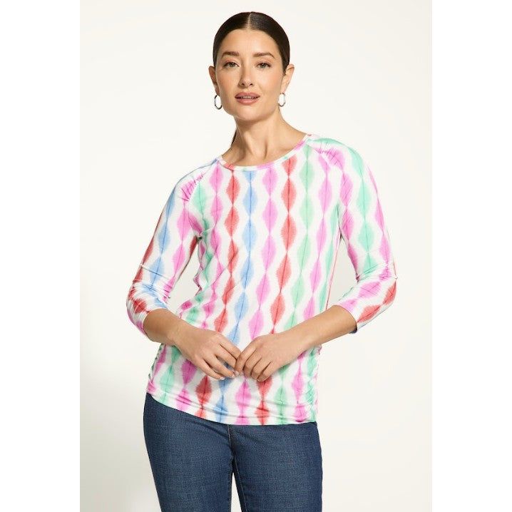 FDJ French Dressing Wave Scoop Neck Top (2 Colors)