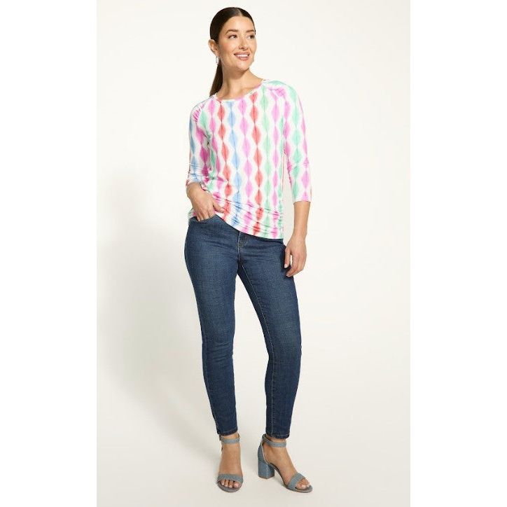 FDJ French Dressing Wave Scoop Neck Top (2 Colors)