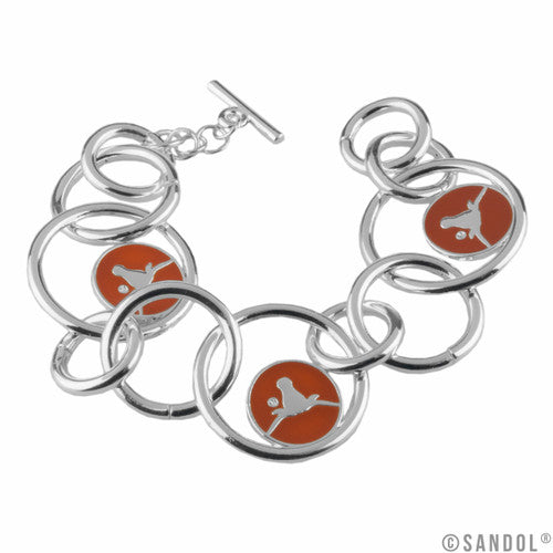 Texas Longhorn Looped Logo Bracelet (3338810)