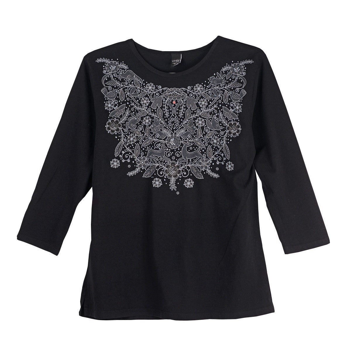 Sabaku Noche 3/4 Sleeve Tee (338MID3/4/S)