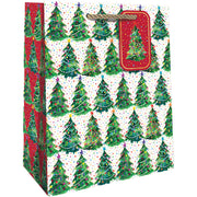 Christmas Trees Medium Gift Bag