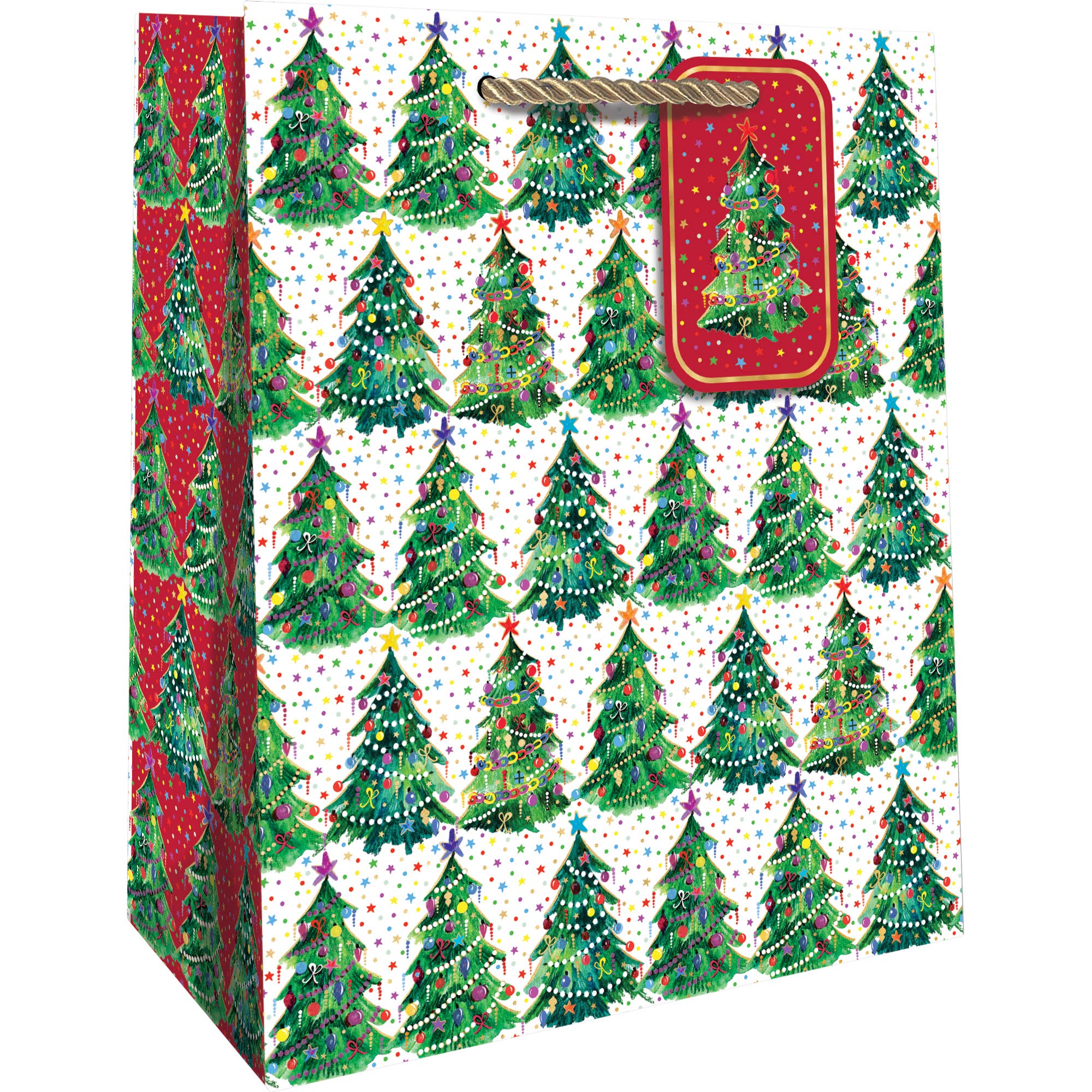 Christmas Trees Medium Gift Bag