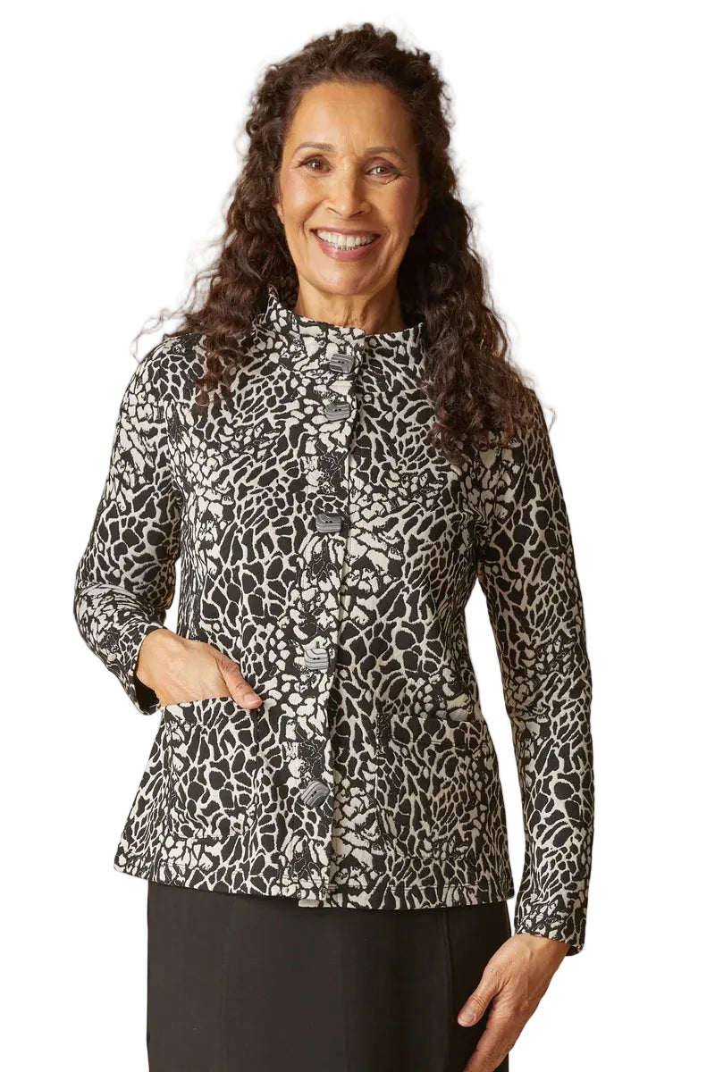 Habitat Spot On Cropped Jacket (34532) (Dove)