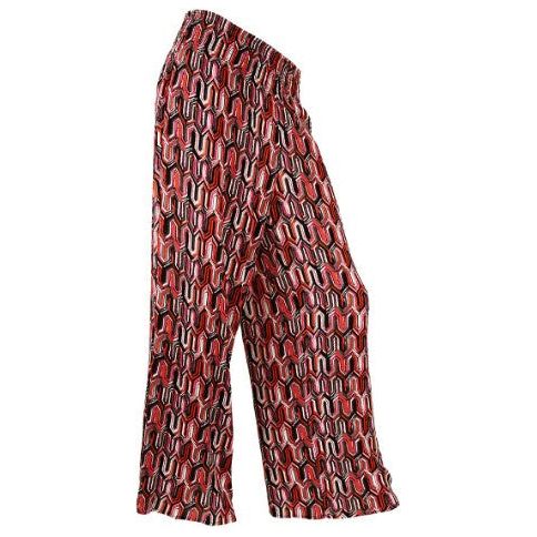 Multiples Geo Print Wide Leg Pants (M34705P)