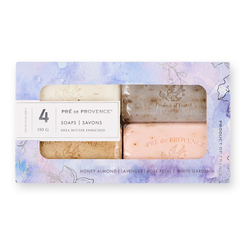 Pre de' Provence Best Seller Set Of Four Guest  Soap Gift Set (35159P4)