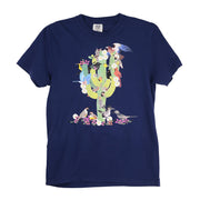 Sabaku Gathering Comfort Color Short Sleeve Tee (NVY)