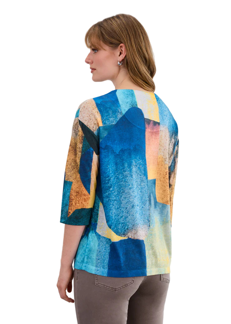FDJ French Dressing Drop Shoulder Brick Lane Top  (3910451)