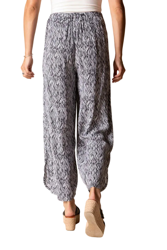 Bali Breeze Overlay Pant (Black)(39265)