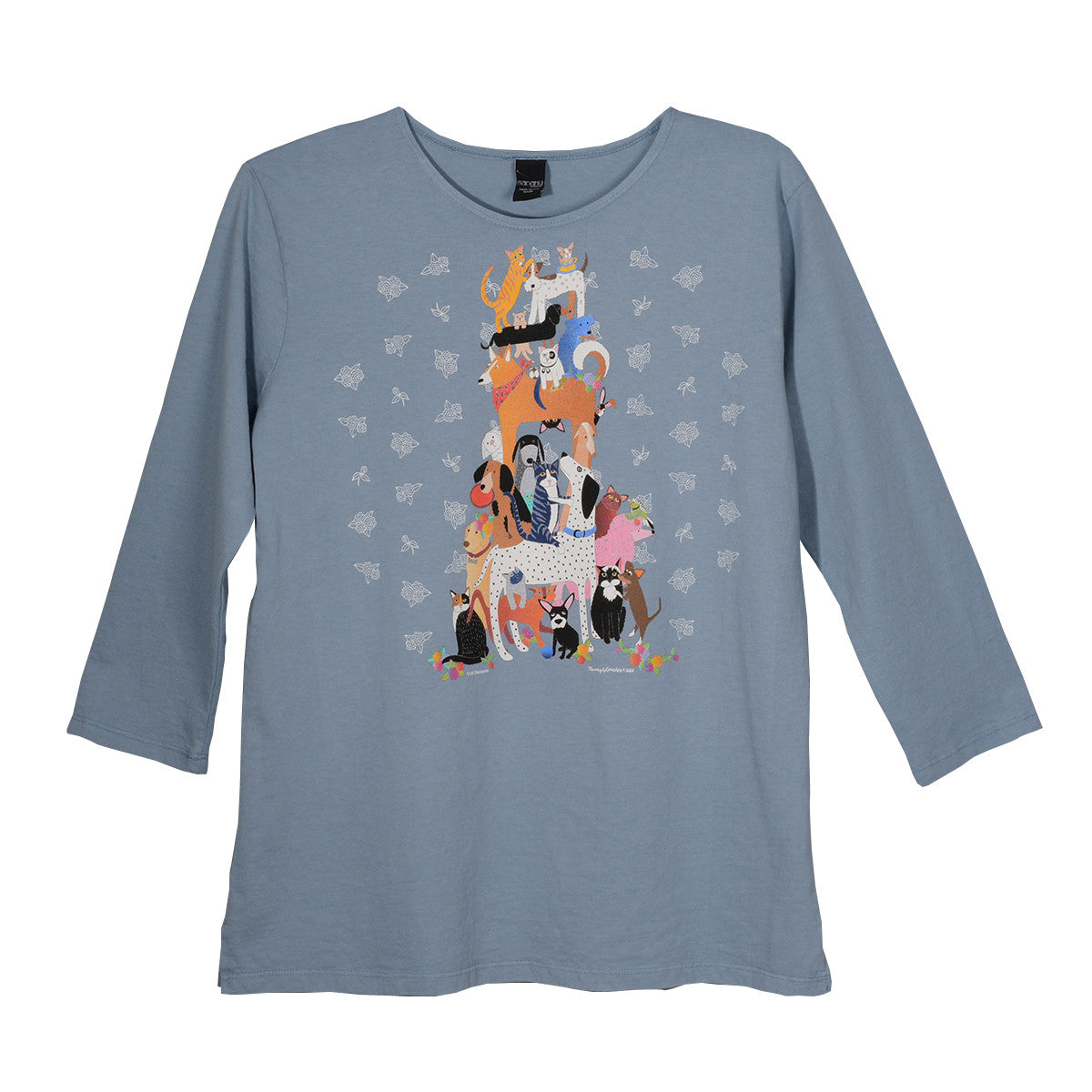 Sabaku Civil Discourse 3/4 Sleeve Tee (392DEN3/4S)