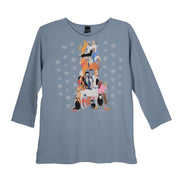 Sabaku Civil Discourse 3/4 Sleeve Tee (392DEN3/4S)