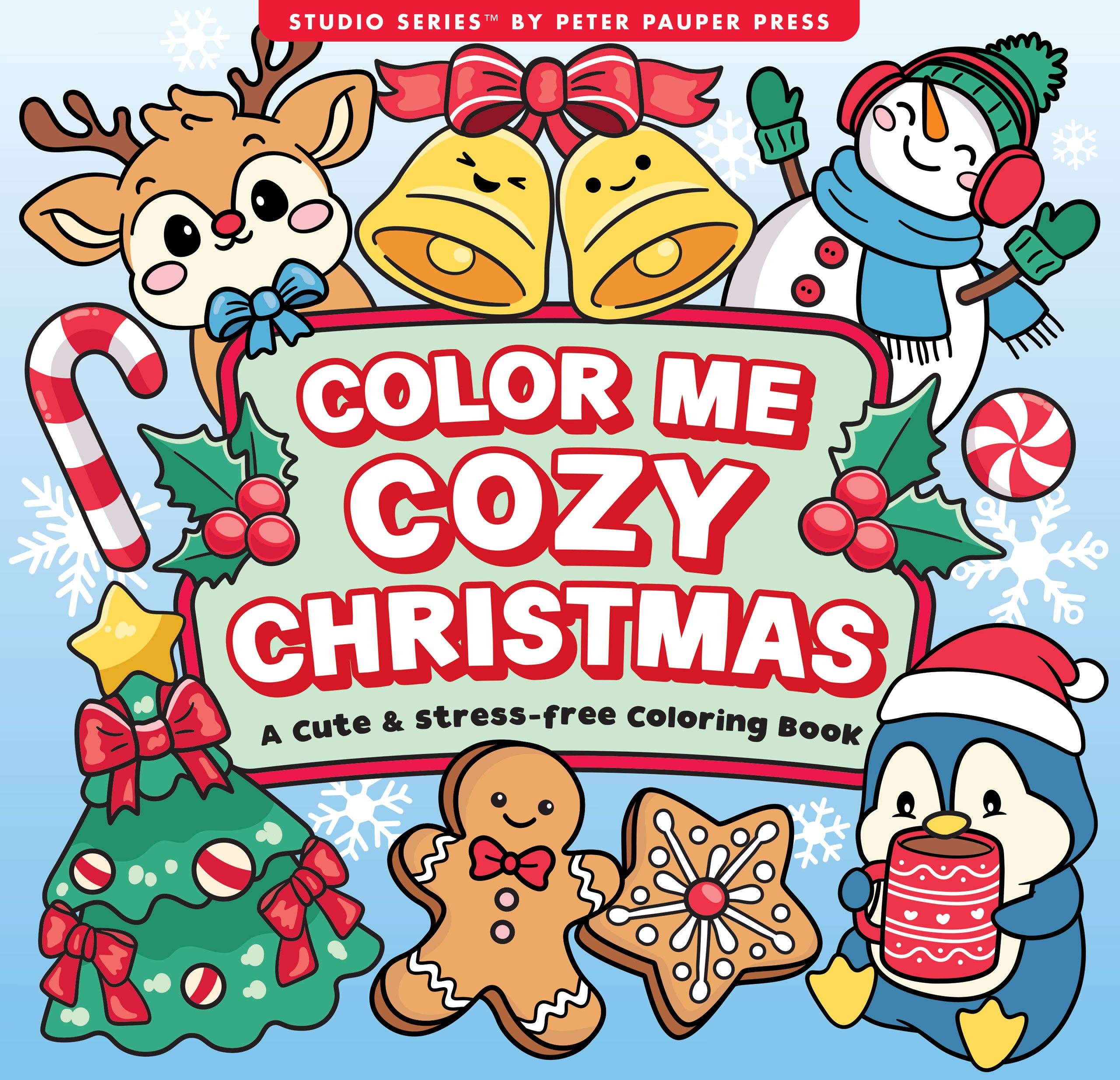 Color Me Cozy Christmas Adult Coloring Book