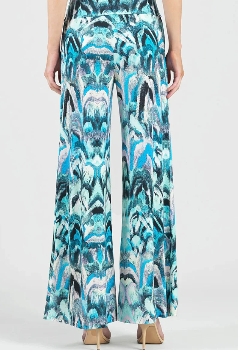 Clara Sun Woo Multi  print Palazzo Pant (LPTP60)