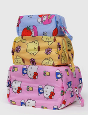 Baggu 3D Zip Set - Hello Kitty and Friends Florals