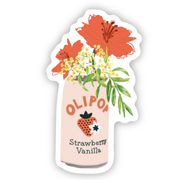 Olipop Flower Can Sticker