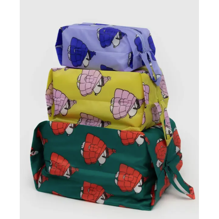 Baggu 3D Zip Set Puffer Snoopy