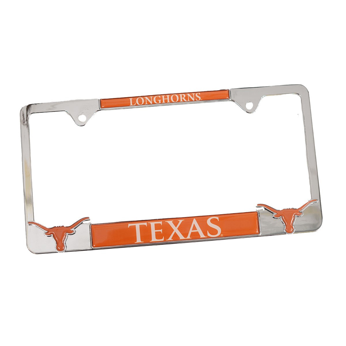 Texas Longhorn 3D Double Longhorn License Plate Cover (3DLOGO)