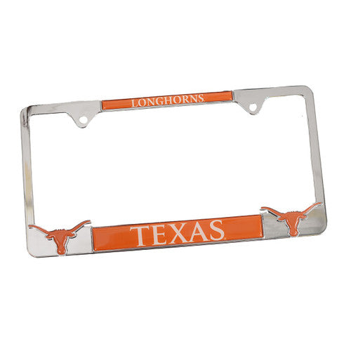 Texas Longhorn 3D Double Longhorn License Plate Cover (3DLOGO)