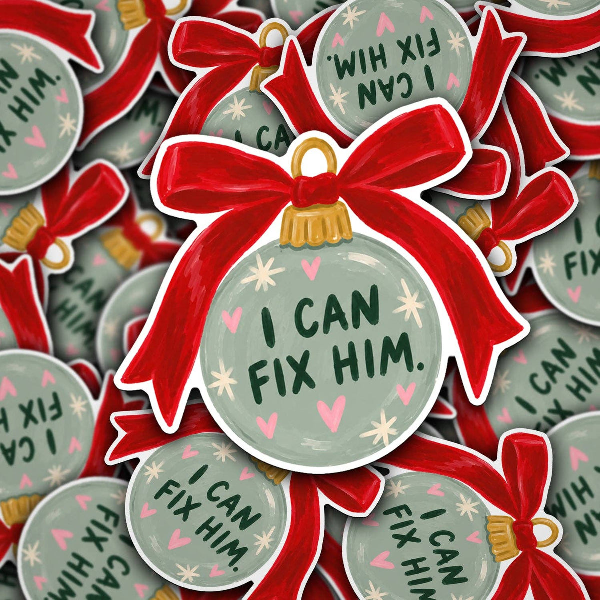 I Can Fix Him Vinyl Sticker