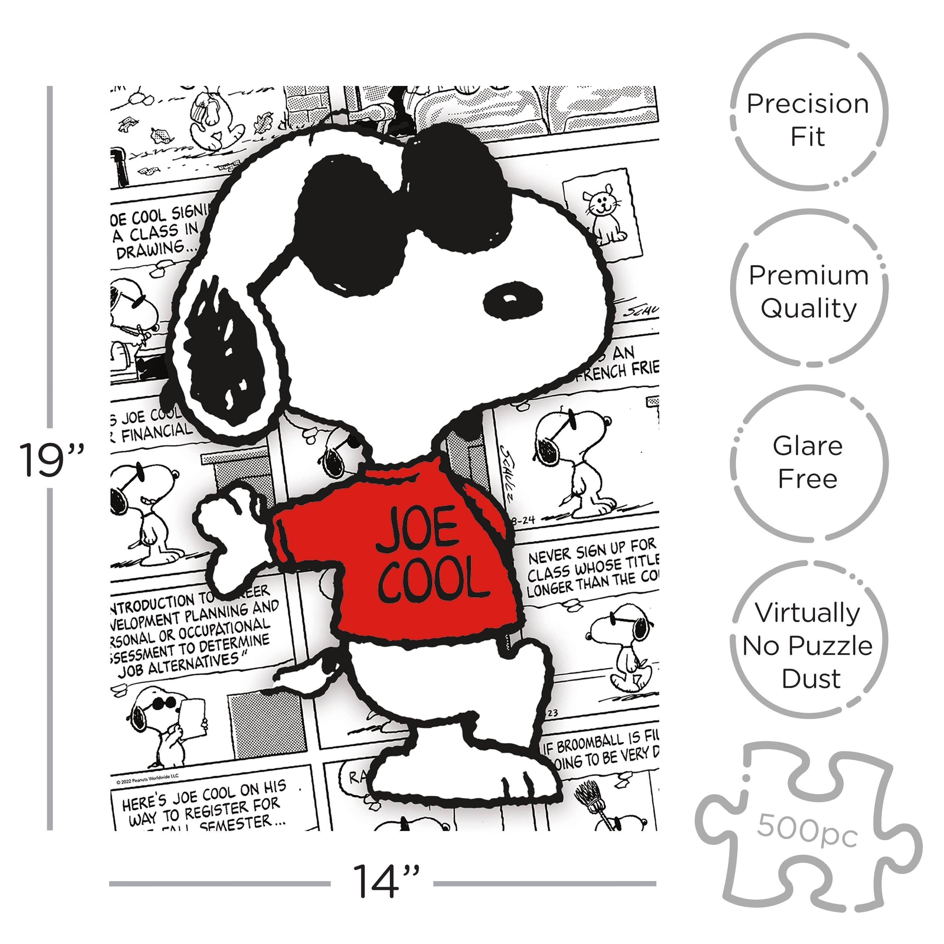 Peanuts Joe Cool 500 Piece Jigsaw Puzzle