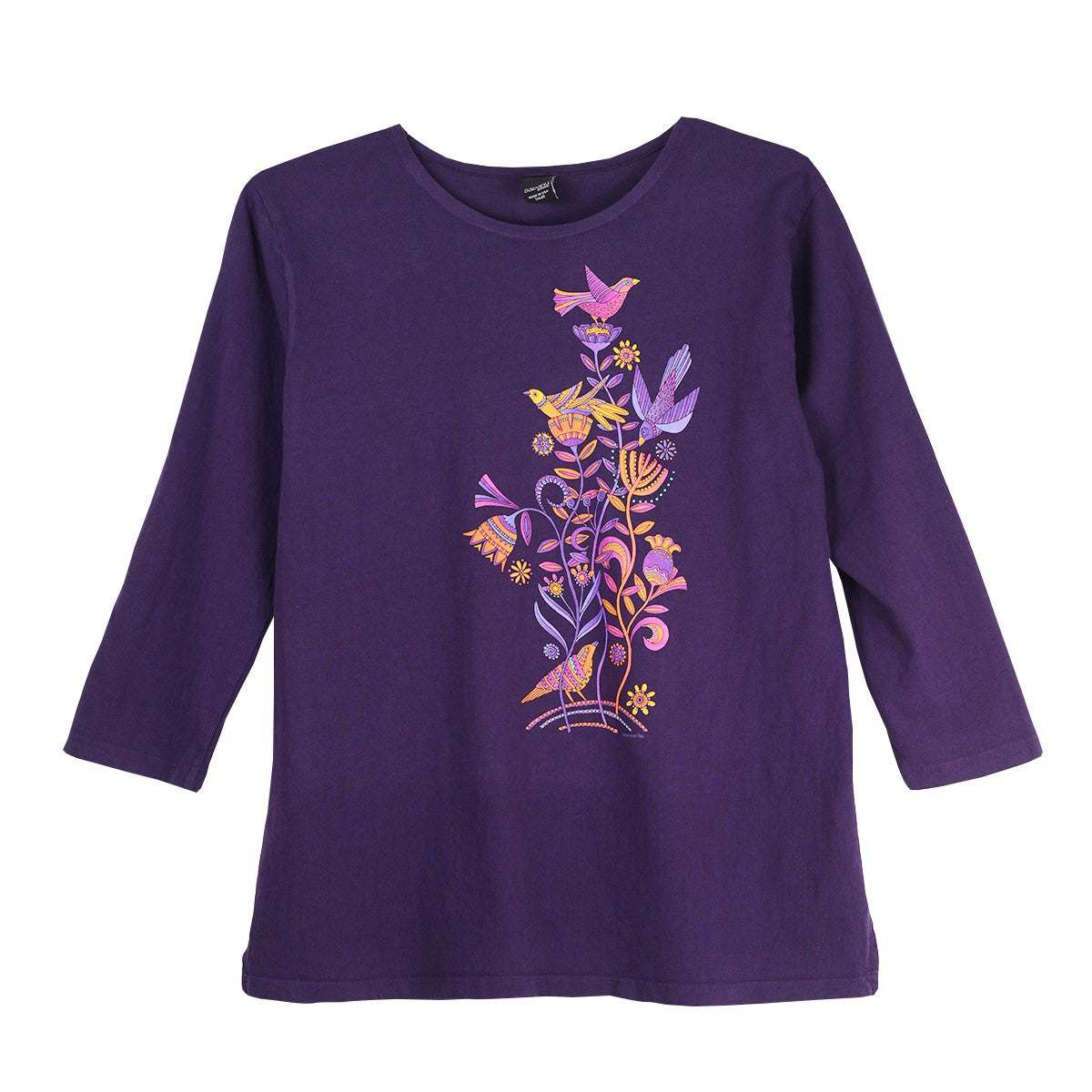 Sabaku Afternoon Tea 3/4 Sleeve Tee (420BKB3/4S) BLKBERRY