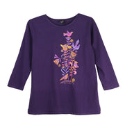 Sabaku Afternoon Tea 3/4 Sleeve Tee (420BKB3/4S) BLKBERRY
