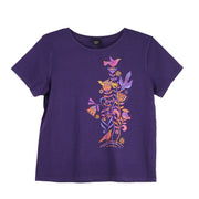 Sabaku Afternoon Tea  Boutique Short Sleeve Tee (420BKBSSBT) BLKBERRY