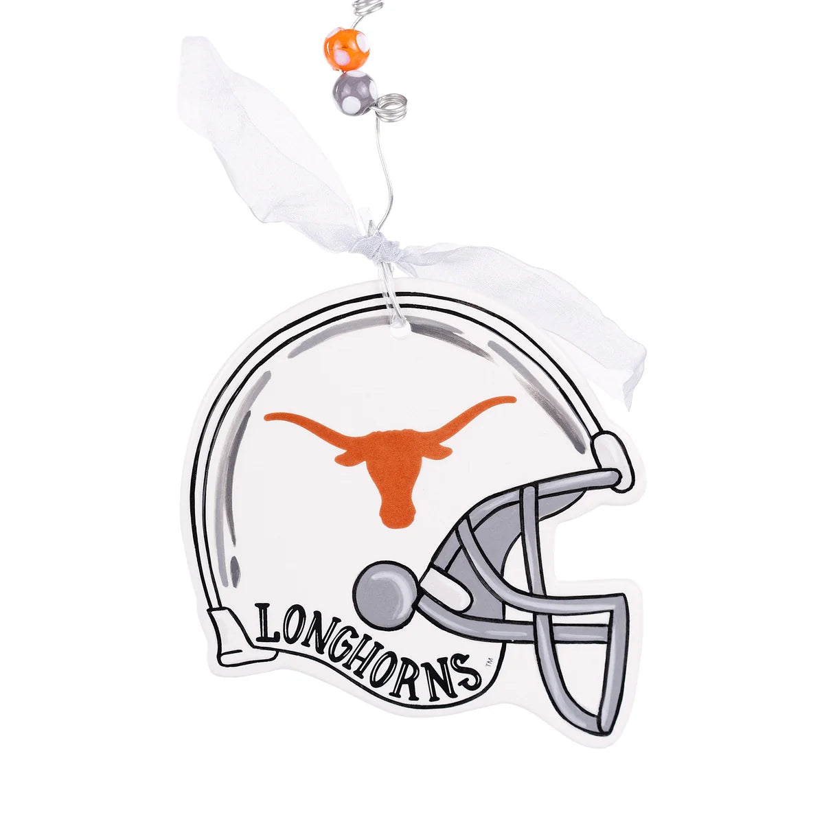 Texas Longhorn Helmet  Logo Ornament