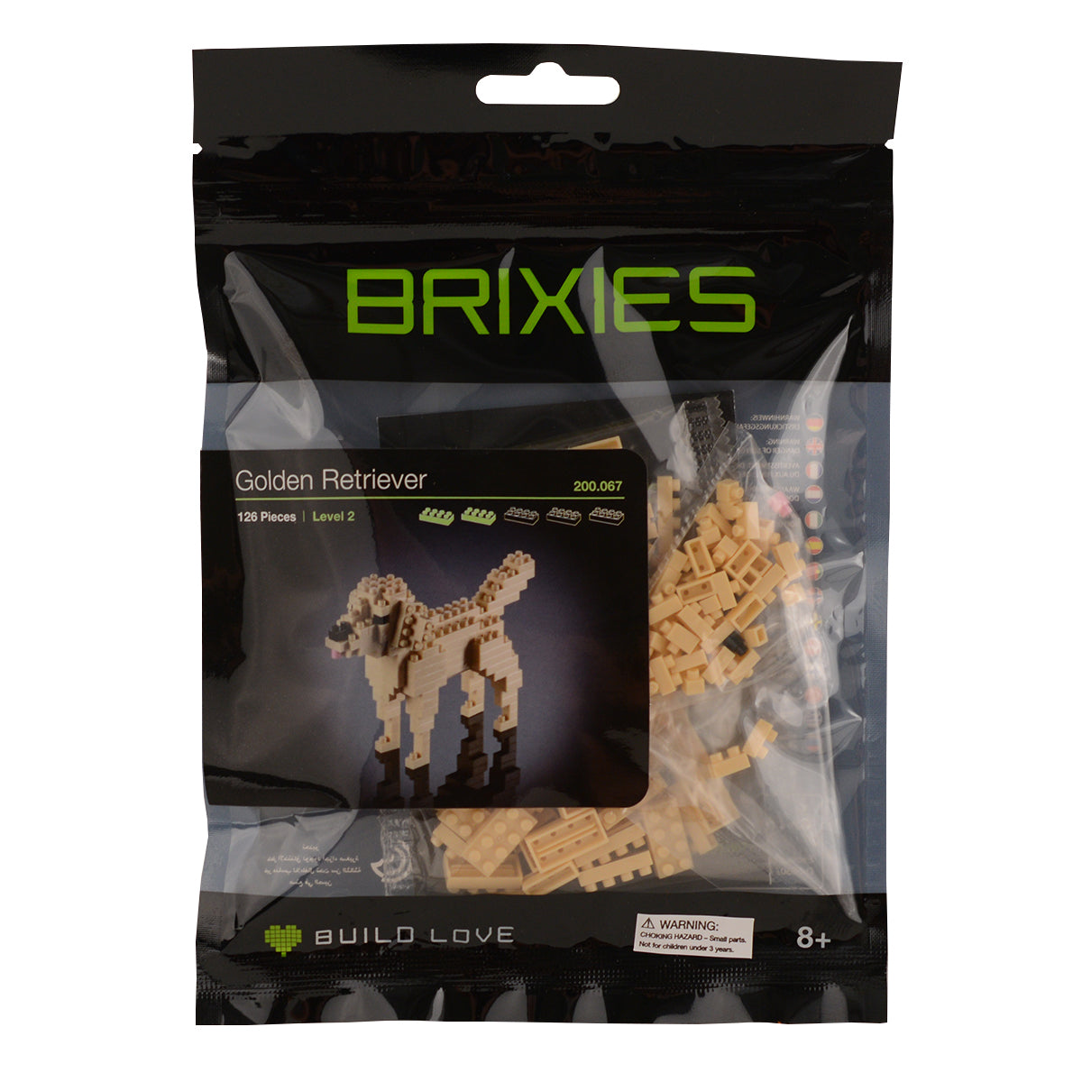 Toysmith Brixies  Golden Retriever