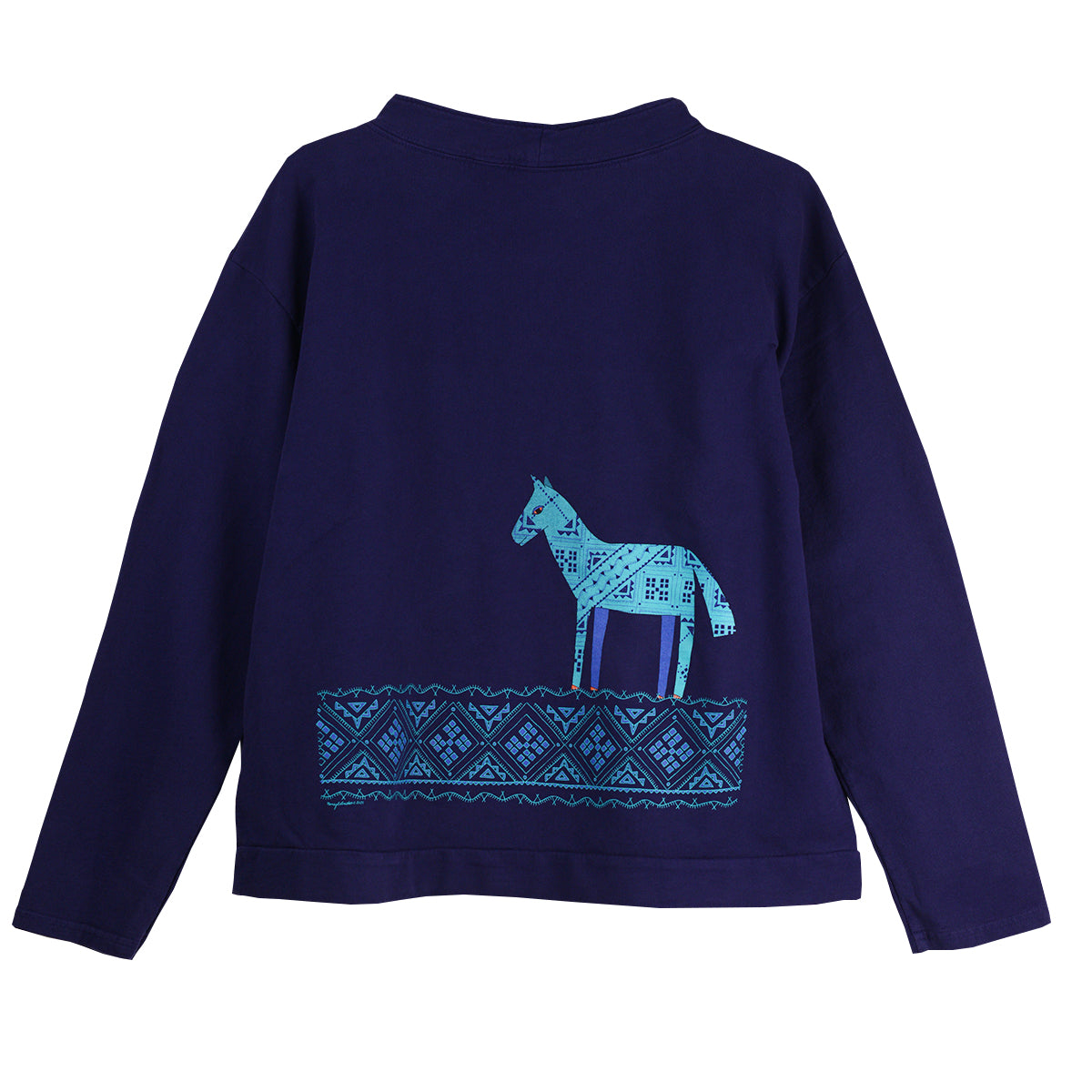 Sabaku Bandana French Terry Crew Pull Over (MIDSKY)