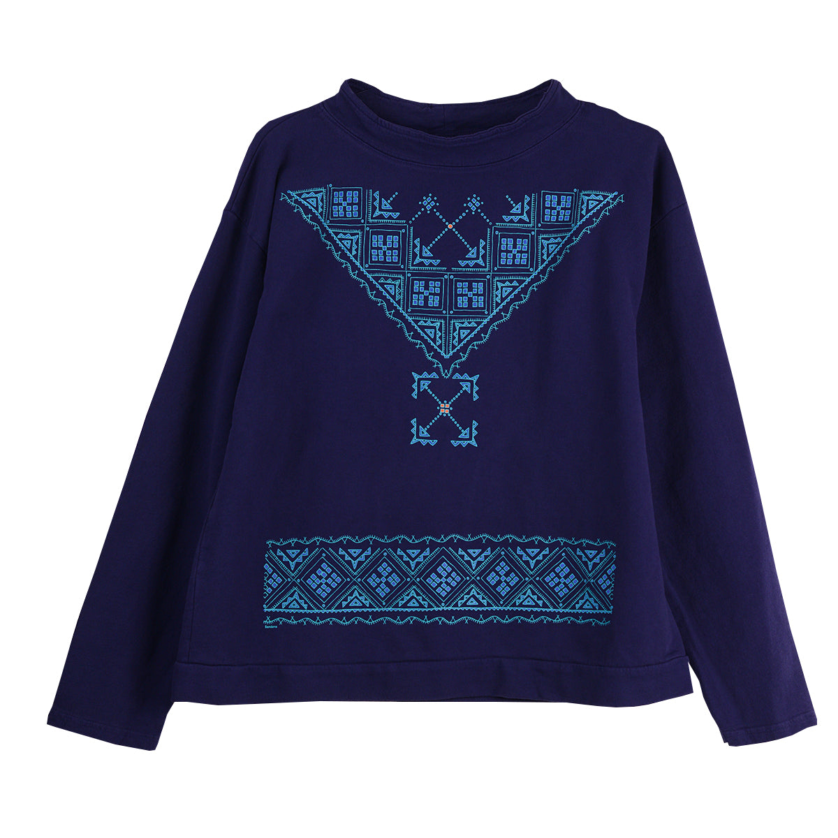 Sabaku Bandana French Terry Crew Pull Over (MIDSKY)