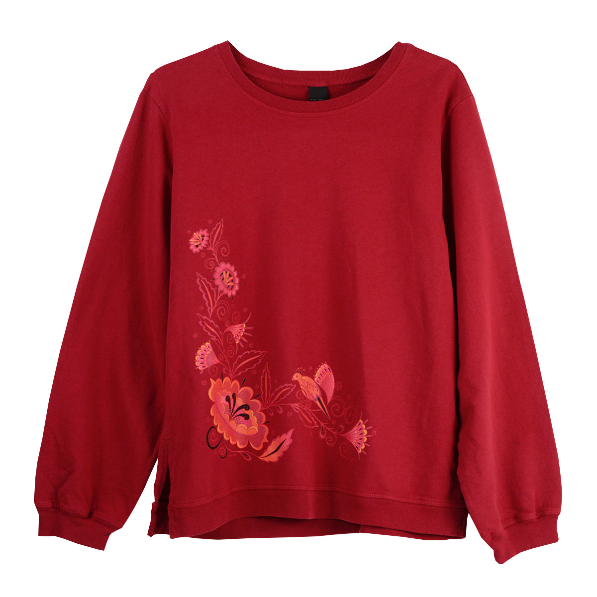 Sabaku Fancy Bird French Terry Crew Pull Over (DEEPCRIM)