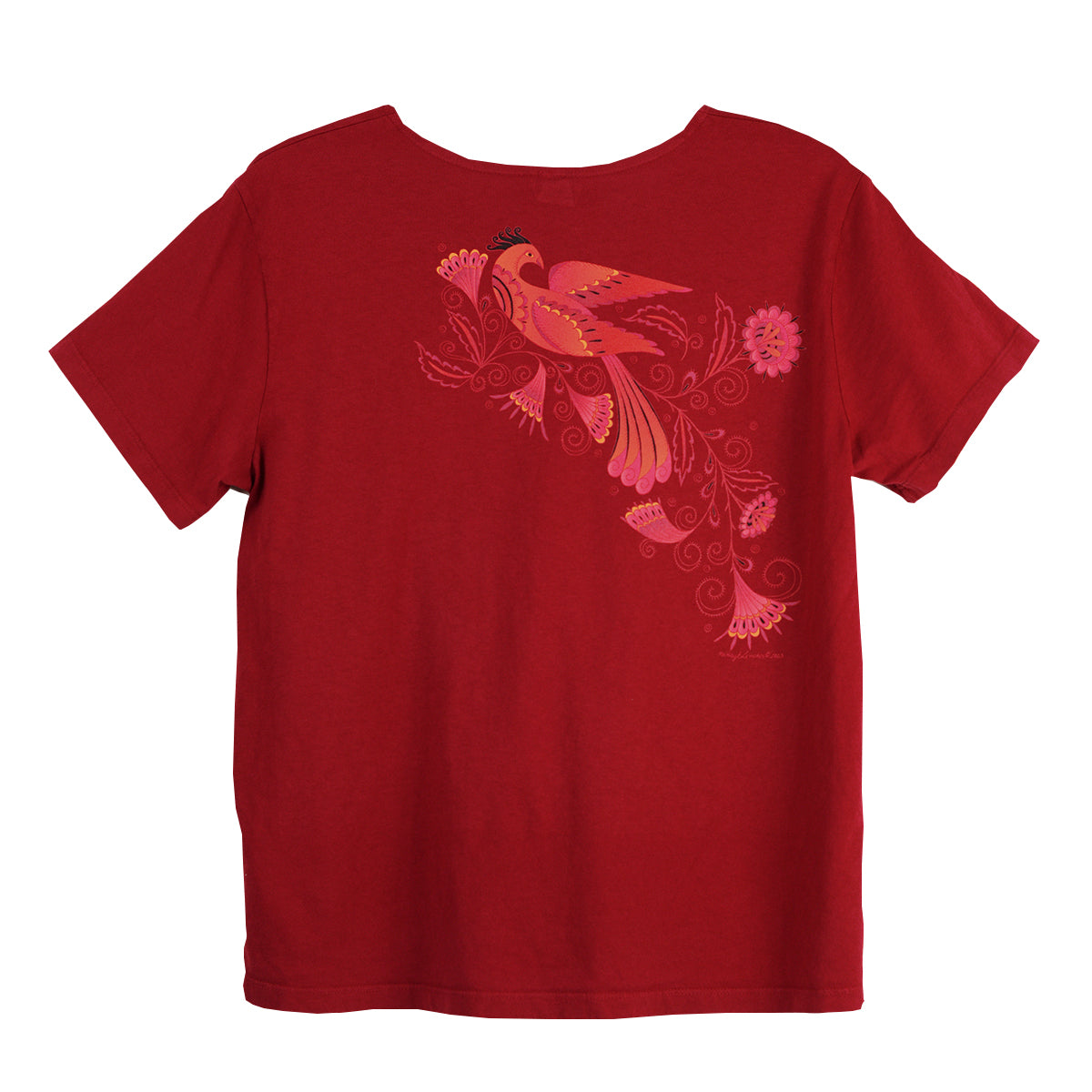 Sabaku Fancy Bird Short Sleeve Boutique Tee (DEEPCRIM)