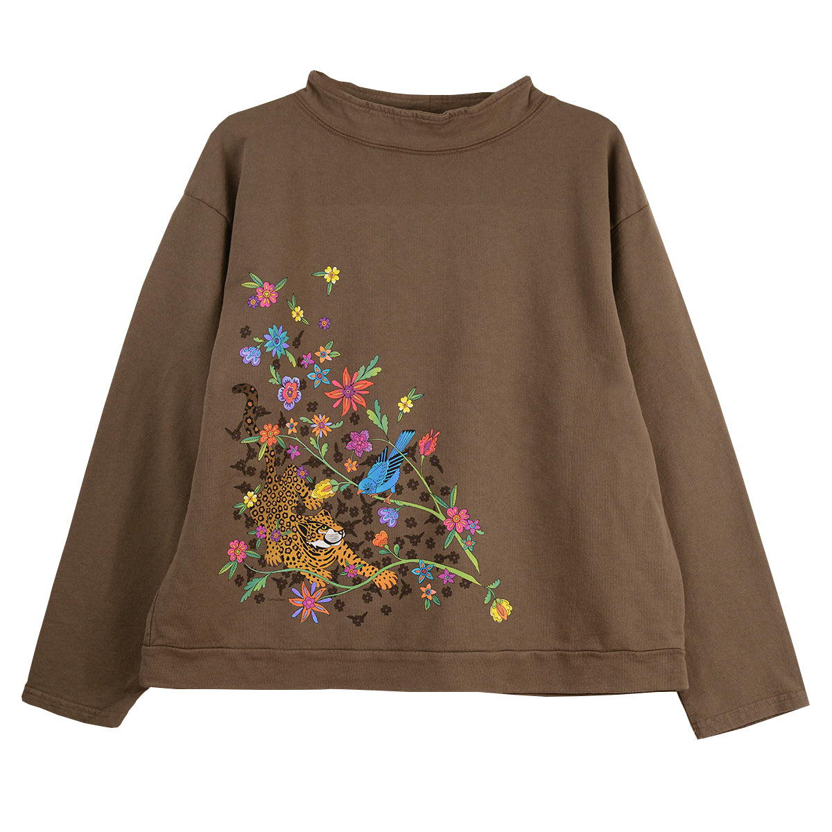Sabaku Camoflage French Terry Crew Pull Over (OBR)