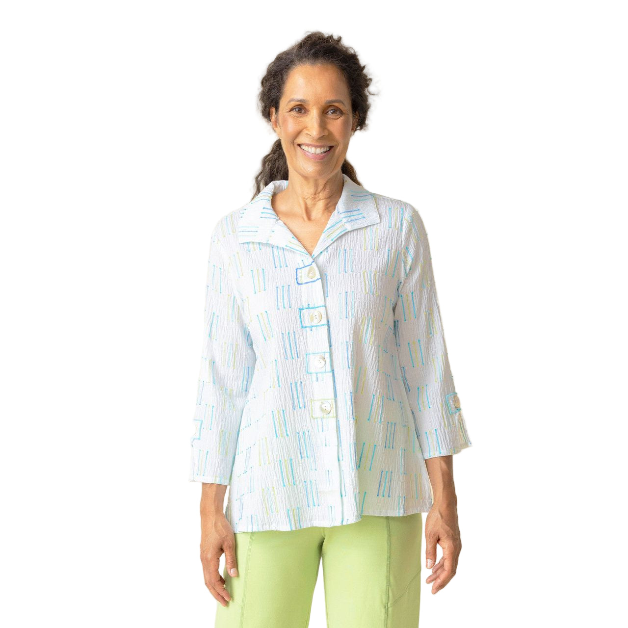 Habitat Lima Weave Inca Print Malibu Tunic