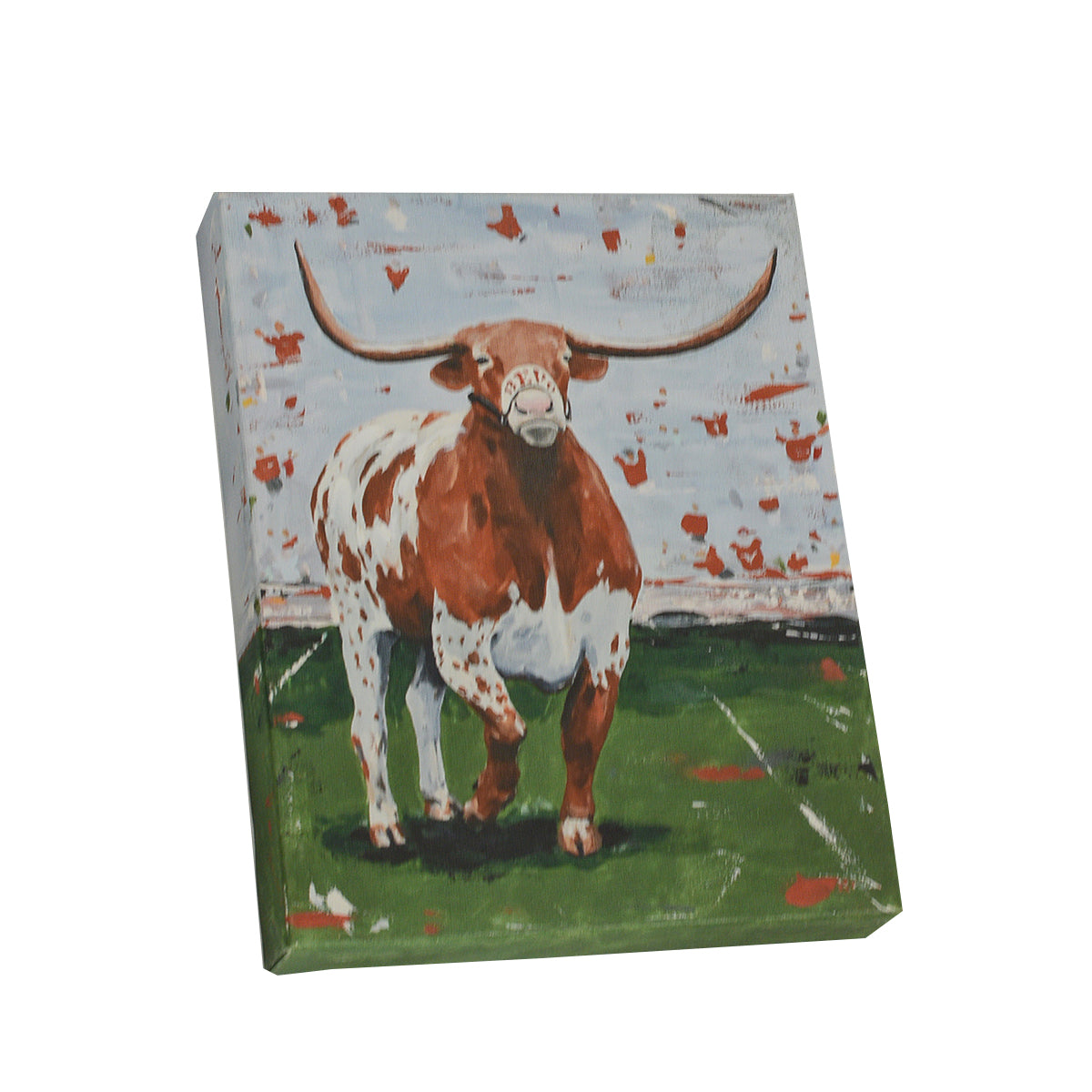 Glory Haus Texas Longhorn Bevo Art Canvas (4410150001)