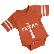 Texas Longhorn Infant #1 Game Day Stripe Arm Onesie (LK 4437) BO